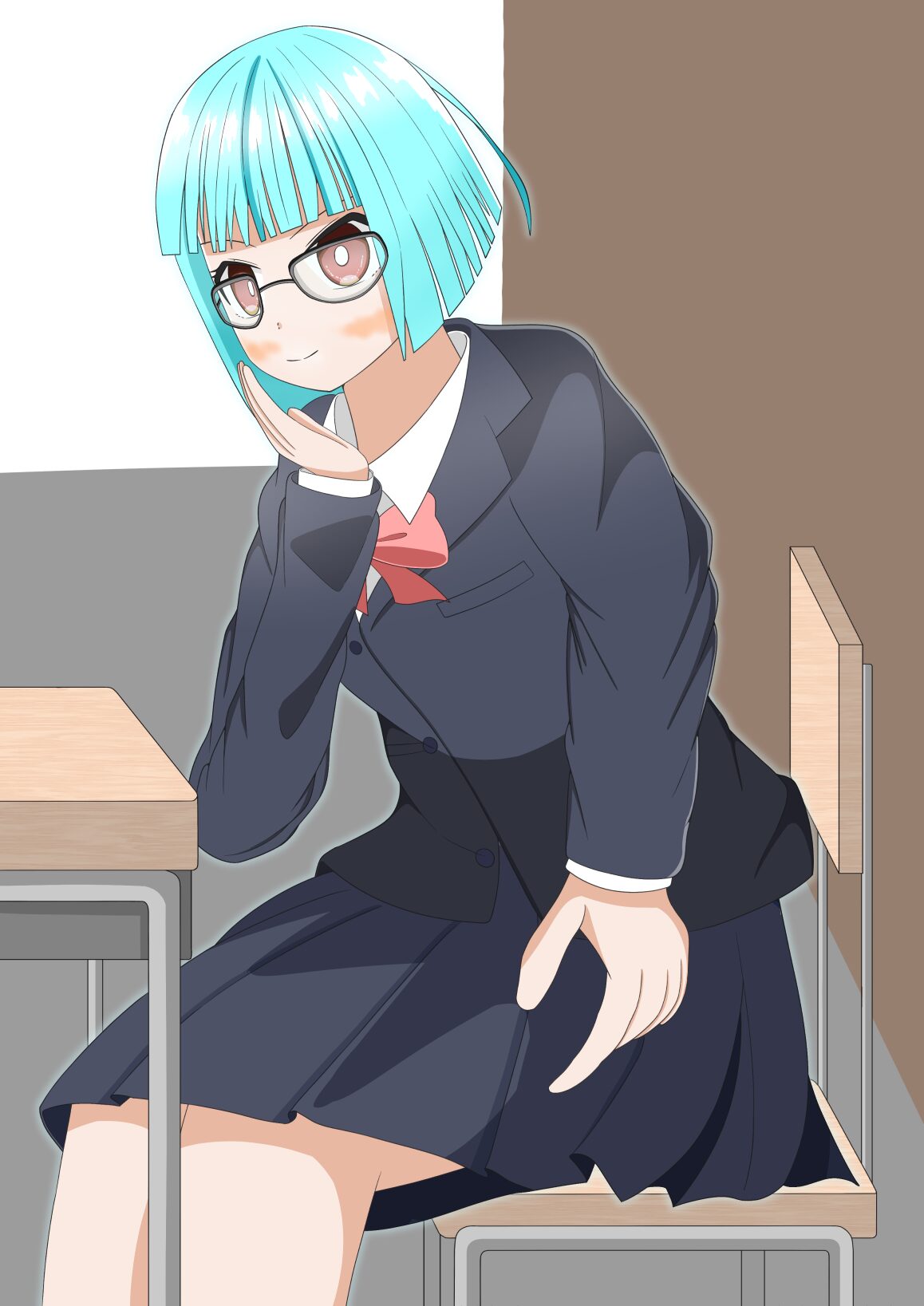 メガネっ娘