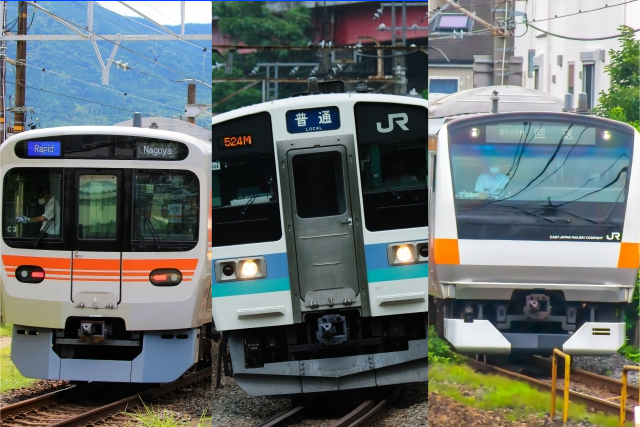 【完全版】中央本線　路線図(東京～名古屋)