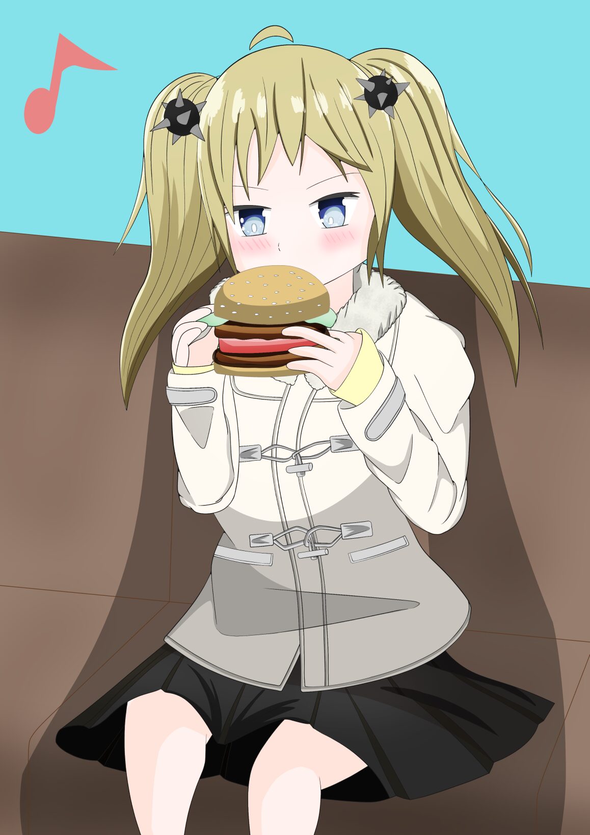ハンバーガー1個